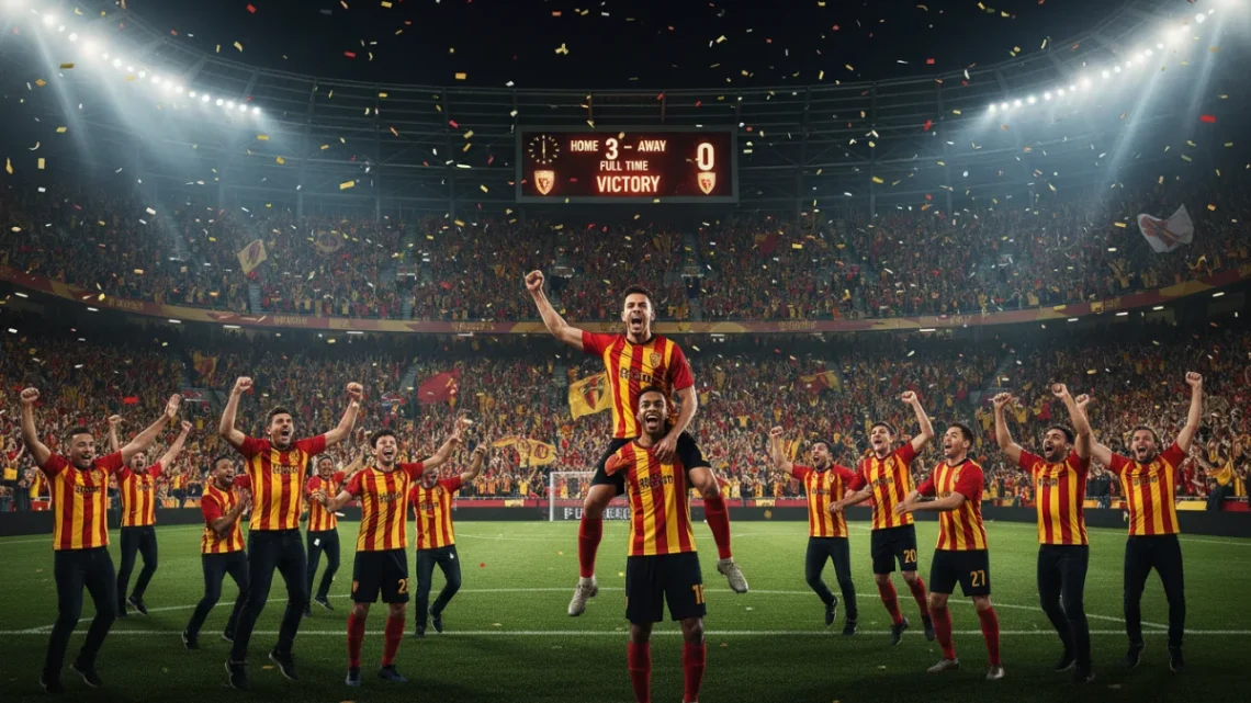Galatasaray, Fenerbahçe’yi 3-0 Yenerek Şampiyonluk İçin Güçlü Adım Attı
