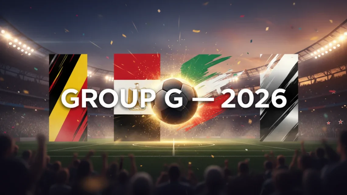 2026 Dünya Kupası G Grubu’nda Gözler Belçika, Mısır, İran ve Yeni Zelanda Üzerinde
