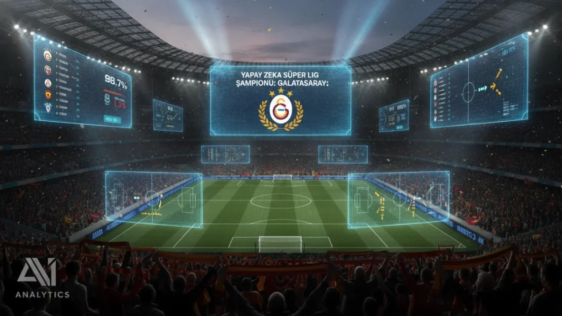 Yapay Zeka Süper Lig Zirvesinde Rotayı Galatasaray’a Çevirdi