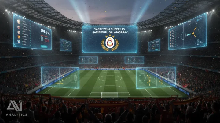 Yapay Zeka Süper Lig Zirvesinde Rotayı Galatasaray’a Çevirdi